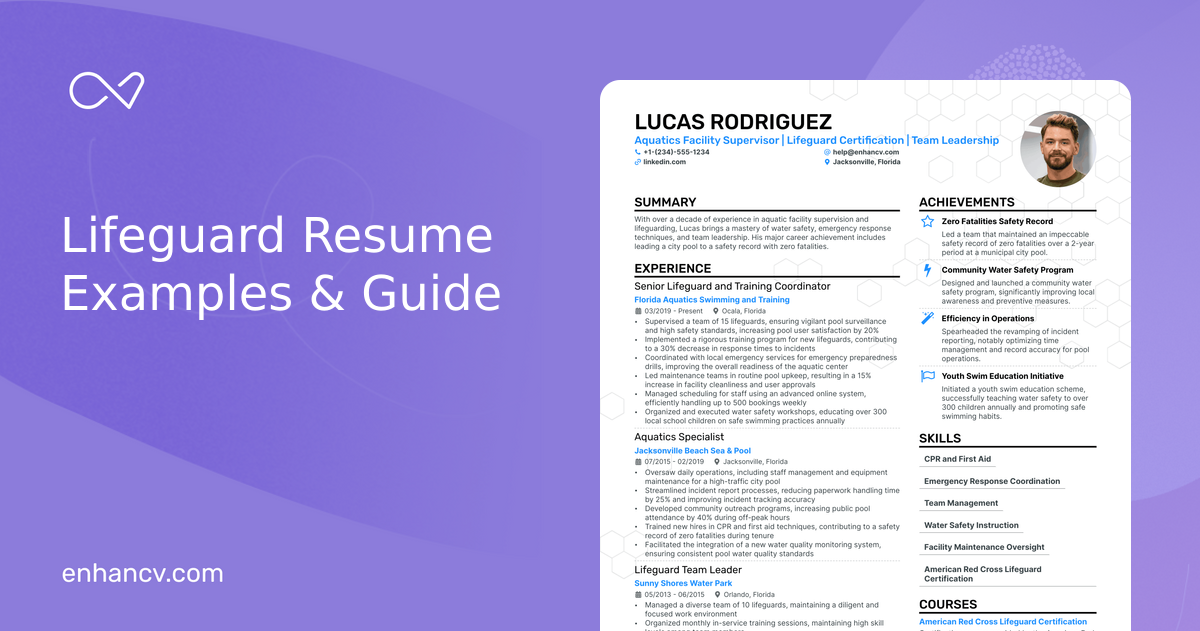 5 Lifeguard Resume Examples amp Guide - Lifeguard Cip2afJ2ejtKUBreWcra6saMC2YlNKRXfMZLChF1 