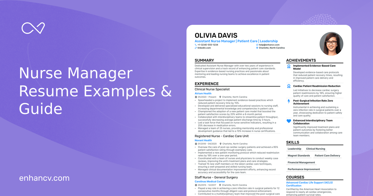 4 Nurse Manager Resume Examples - Nurse Manager J3GuwZp9Zi5SyjpwvBisTkdHcR2z3vJTmuAx97bx 