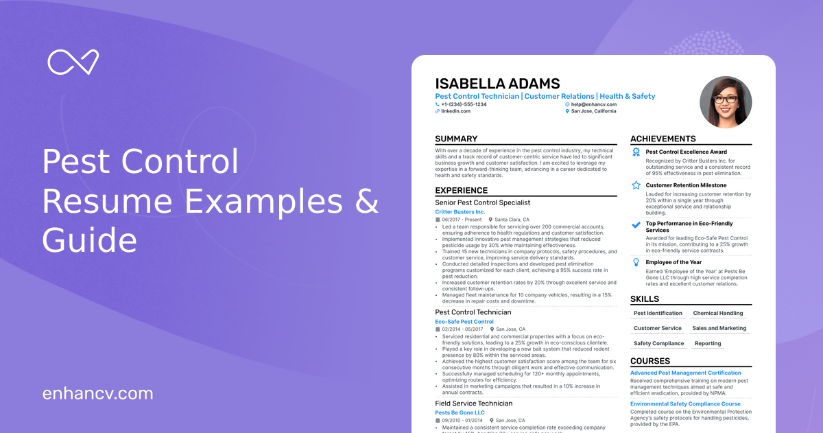 10 Pest Control Resume Examples - Pest Control F7NFFIrPRtoeSsPA4A8cA8fE1ck6lLscEpoFJ5Fz 